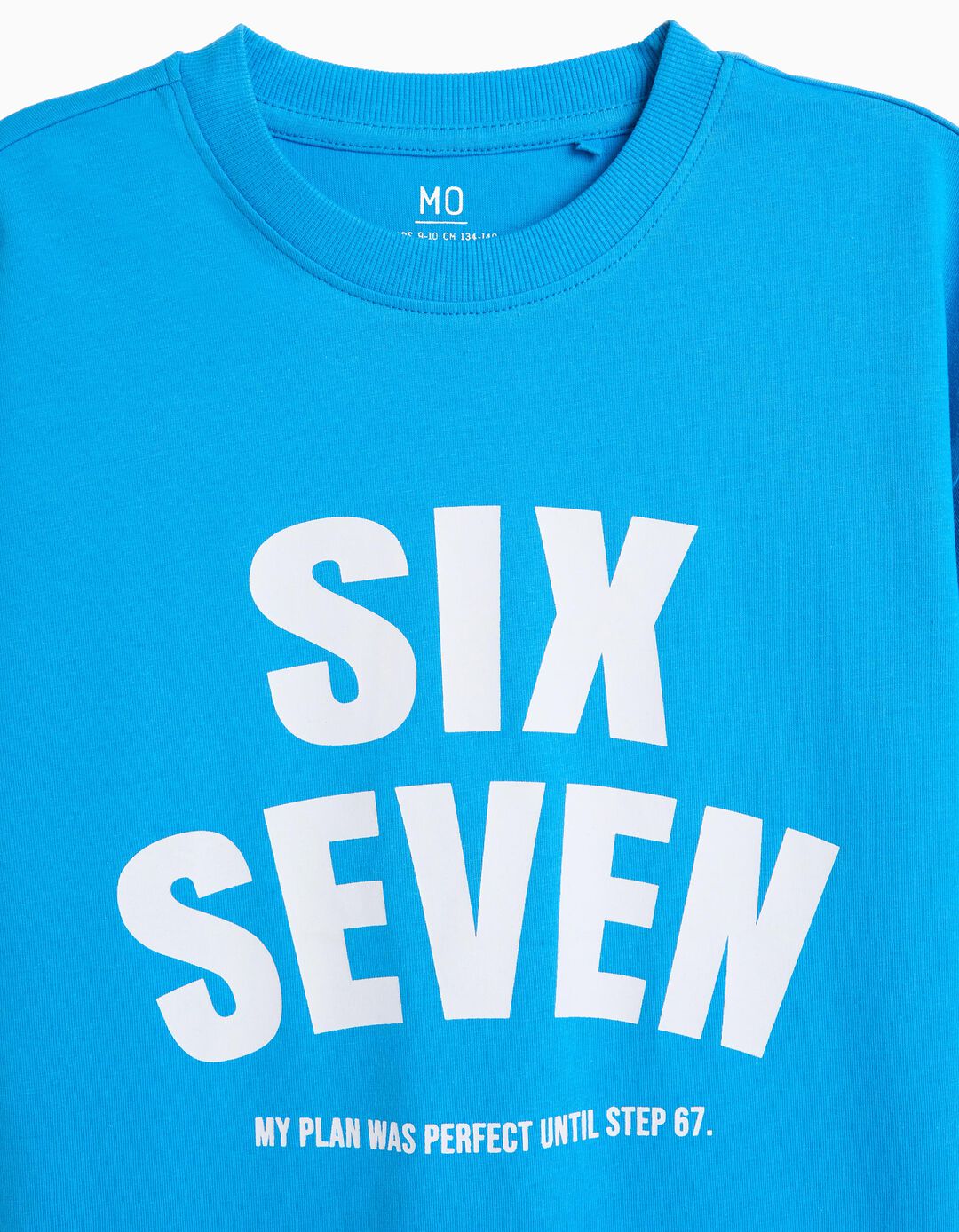 T-shirt Estampada 'Loose Fit', Menino, Azul