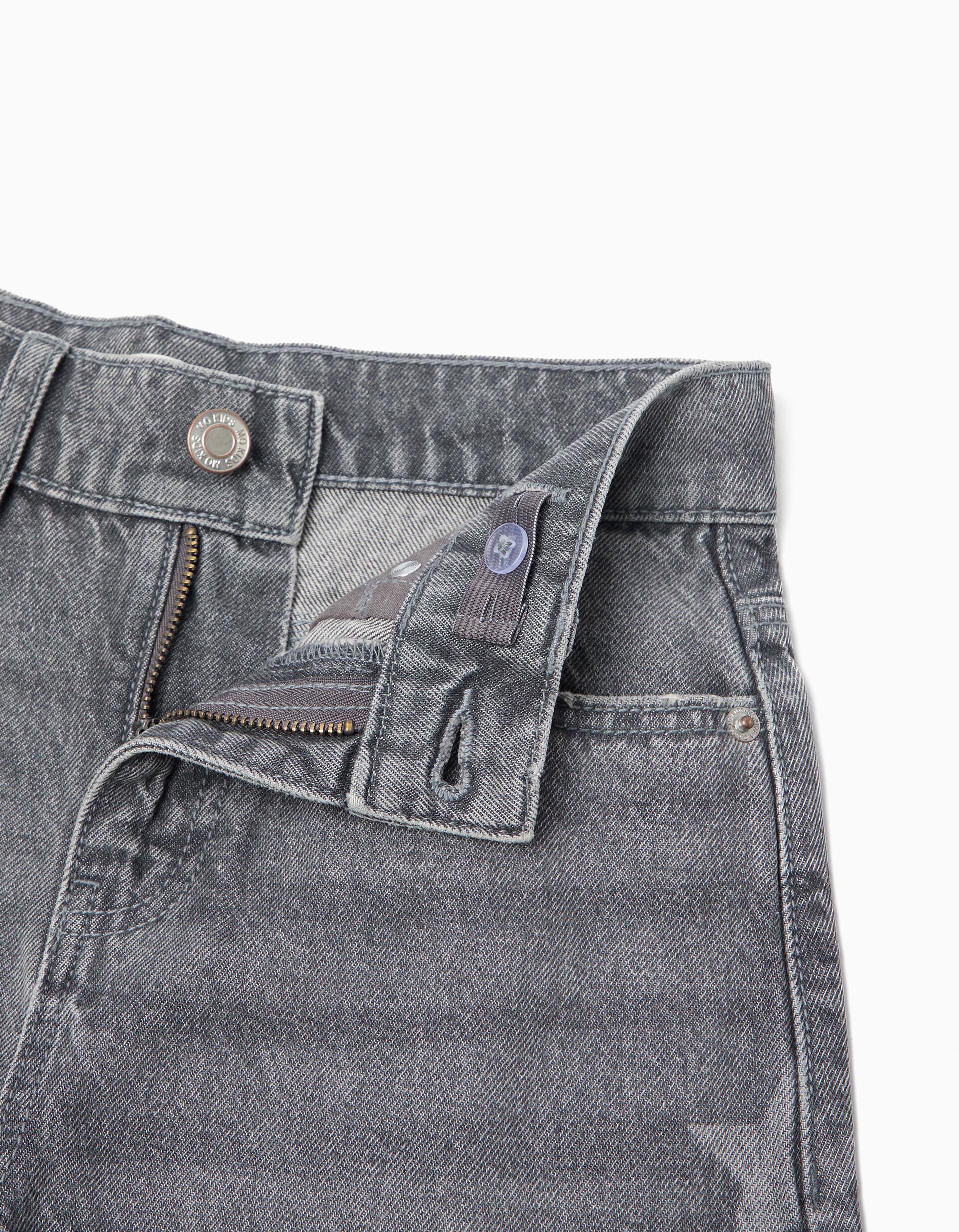 Comprar Online Cal&ccedil;as de Ganga 'Wide Leg' Estrelas, Menina, Cinzento