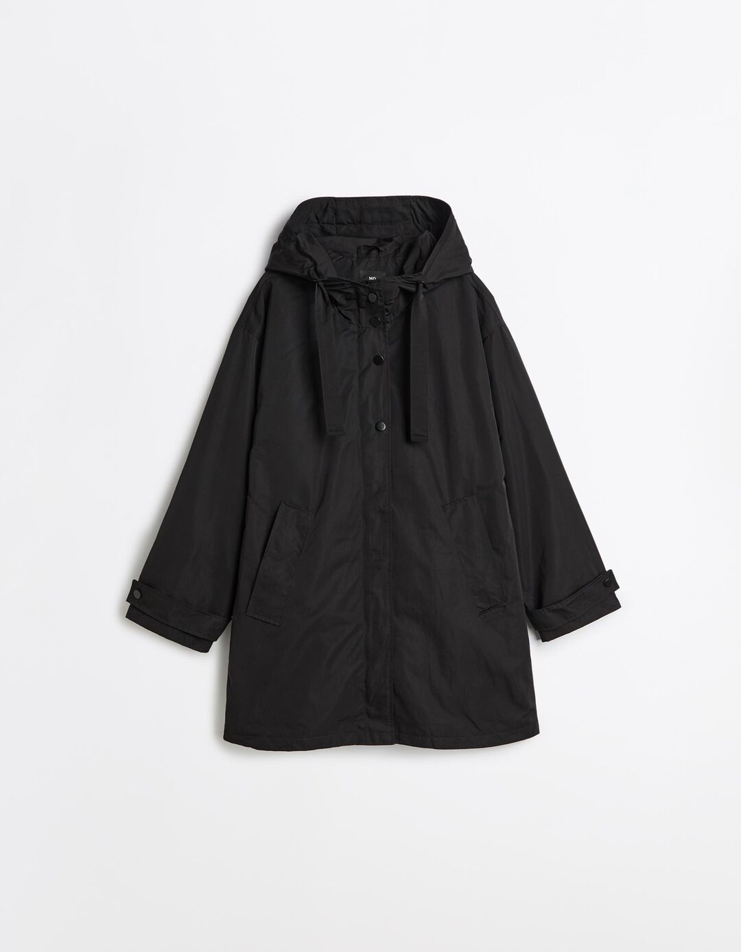 Parka Comprida, Mulher, Preto