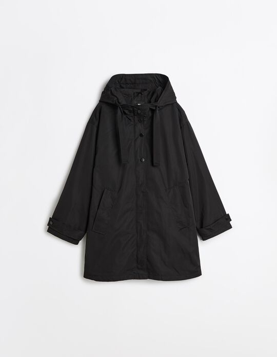 Comprar Online Parka Comprida, Mulher, Preto