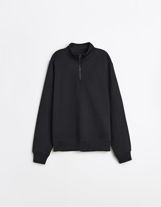 Comprar Online Camisola de Felpa, Homem, Preto