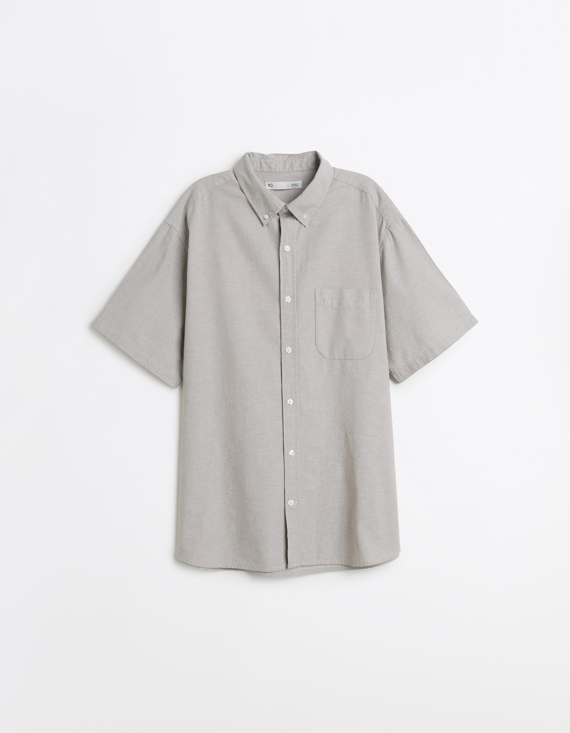 Comprar Online Camisa Manga Curta, Homem, Bege