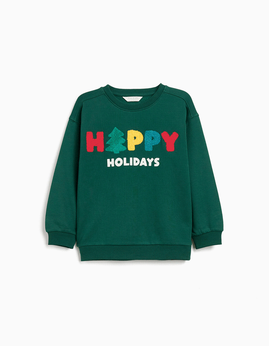 Sweatshirt de Felpa de Natal, Menino, Azul Escuro