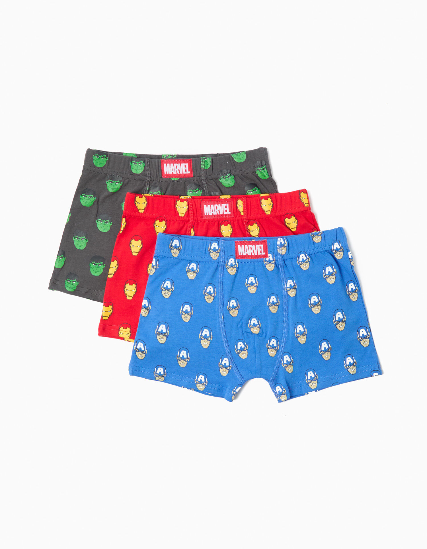 Comprar Online Pack 3 Boxers 'Marvel', Menino, Multicor