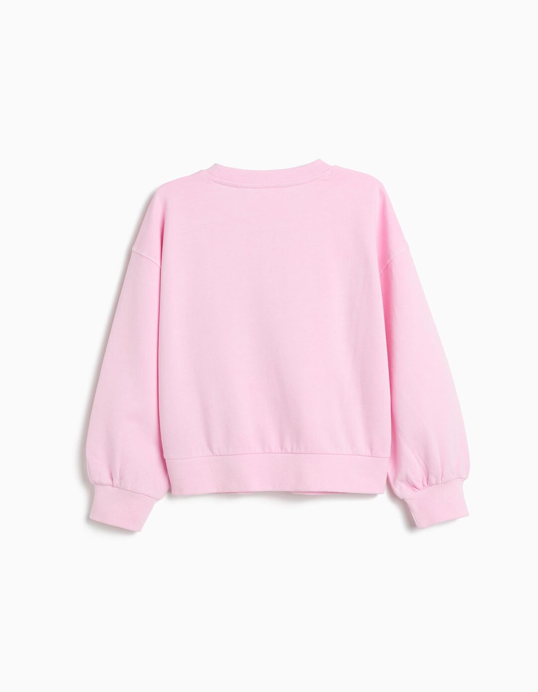 Sweatshirt, Menina, Rosa Claro