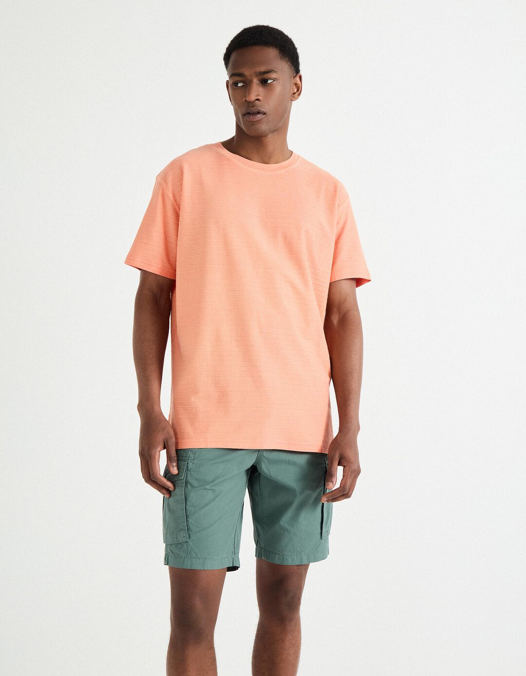T-shirt, Homem, Laranja Claro