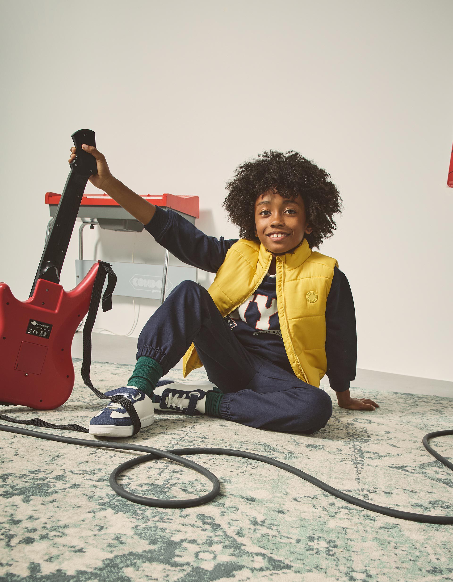 Comprar Online Colete, Menino, Amarelo