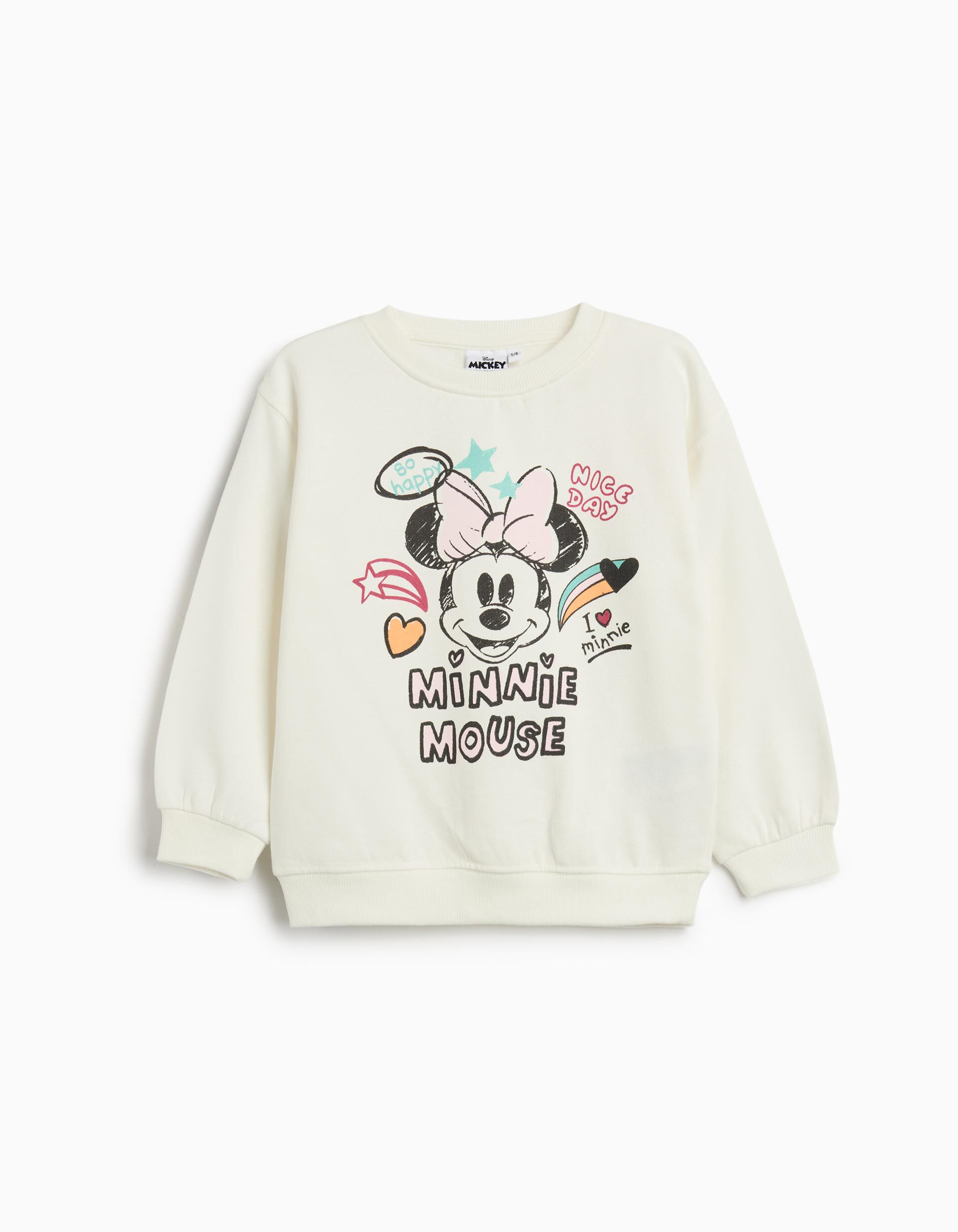 Comprar Online Sweatshirt de Felpa 'Minnie' &copy;Disney, Menina, Branco