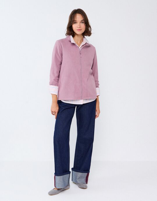 Comprar Online Casaco Polar, Mulher, Rosa