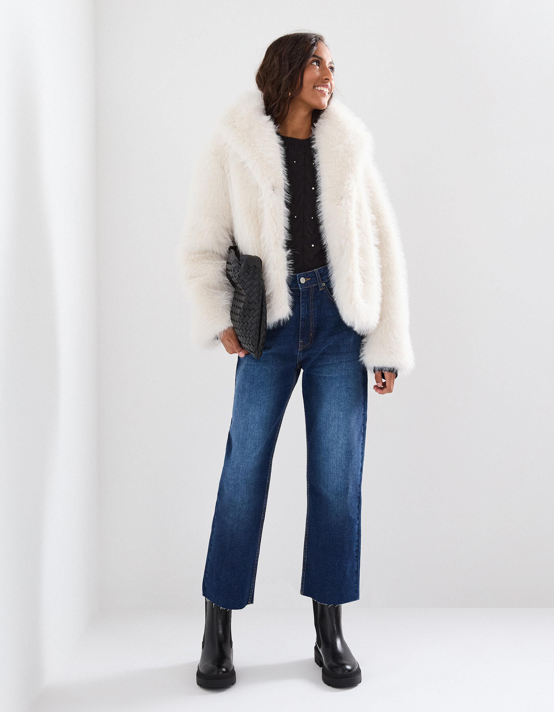 Comprar Online Cal&ccedil;as de Ganga 'Cropped Flare', Mulher, Azul Escuro