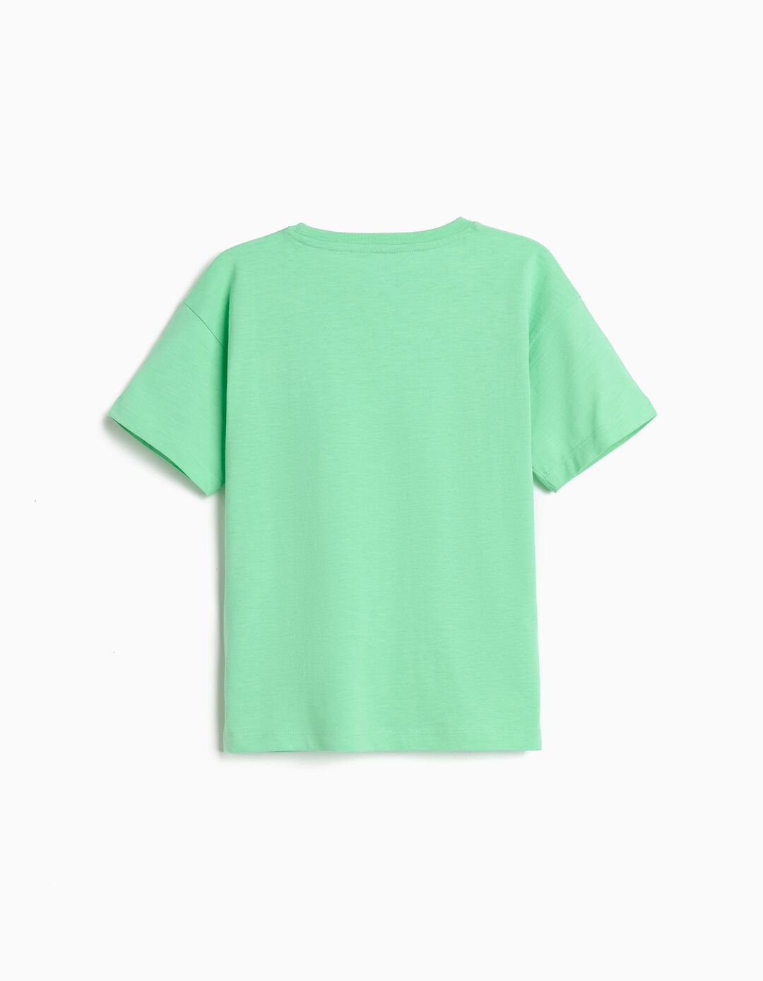 T-shirt, Menino, Verde Claro