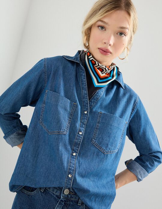 Comprar Online Camisa de Ganga, Mulher, Azul