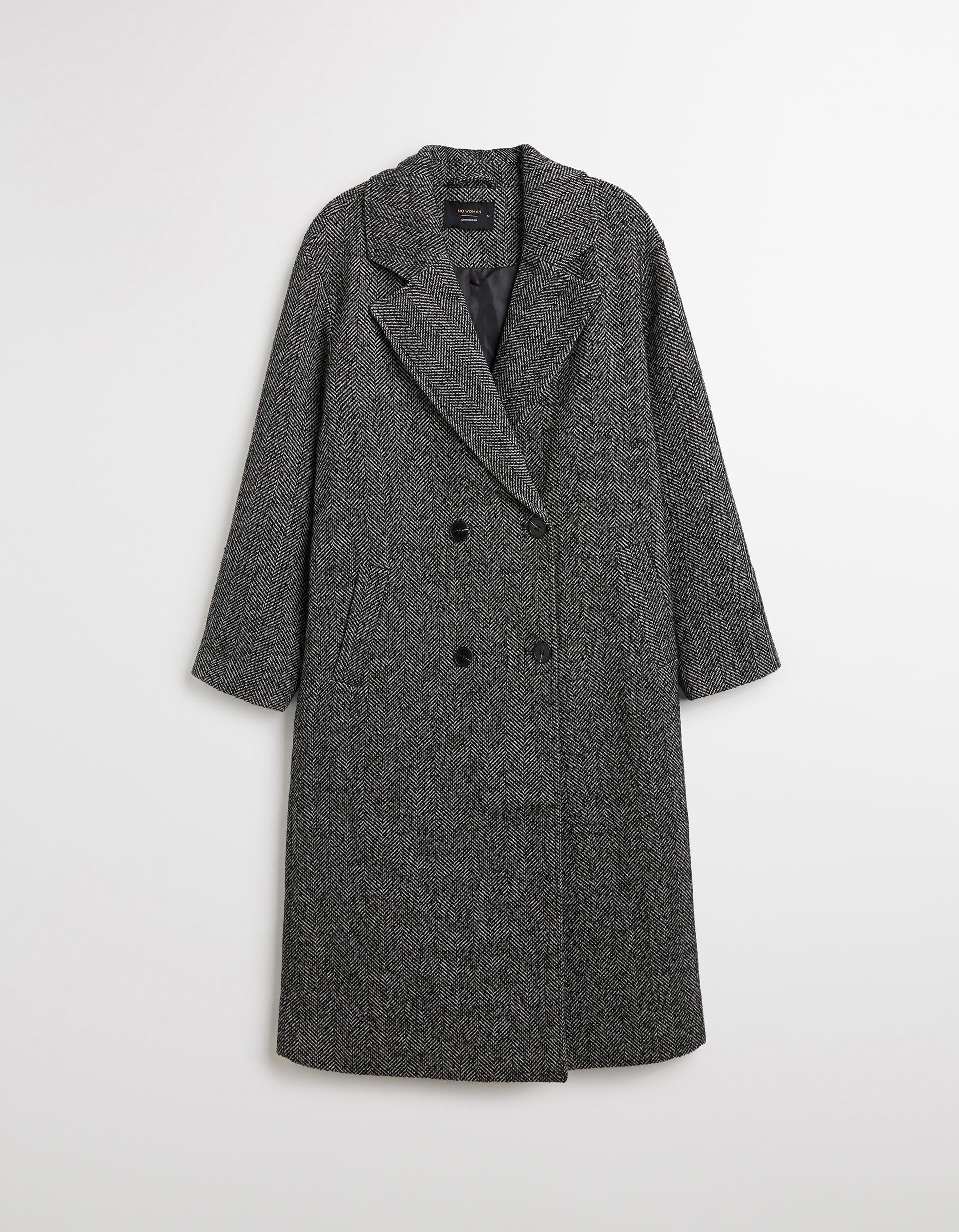 Comprar Online Casaco Comprido, Mulher, Preto