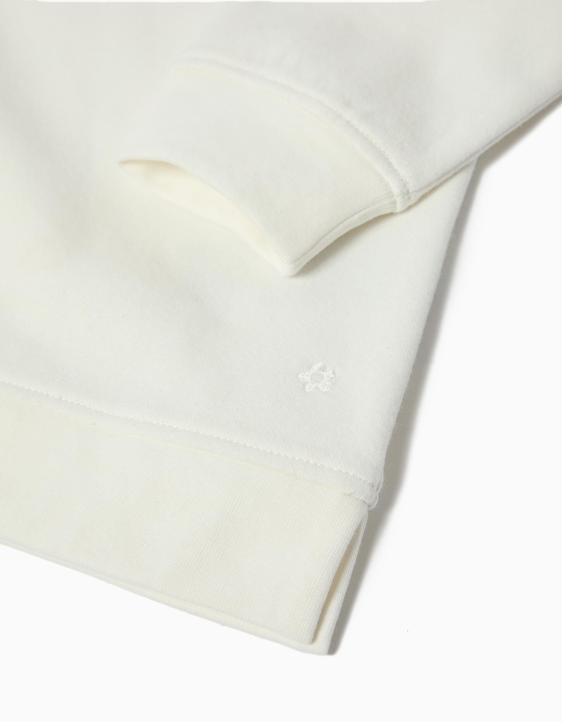 Comprar Online Sweatshirt com Gola, Menina, Branco 