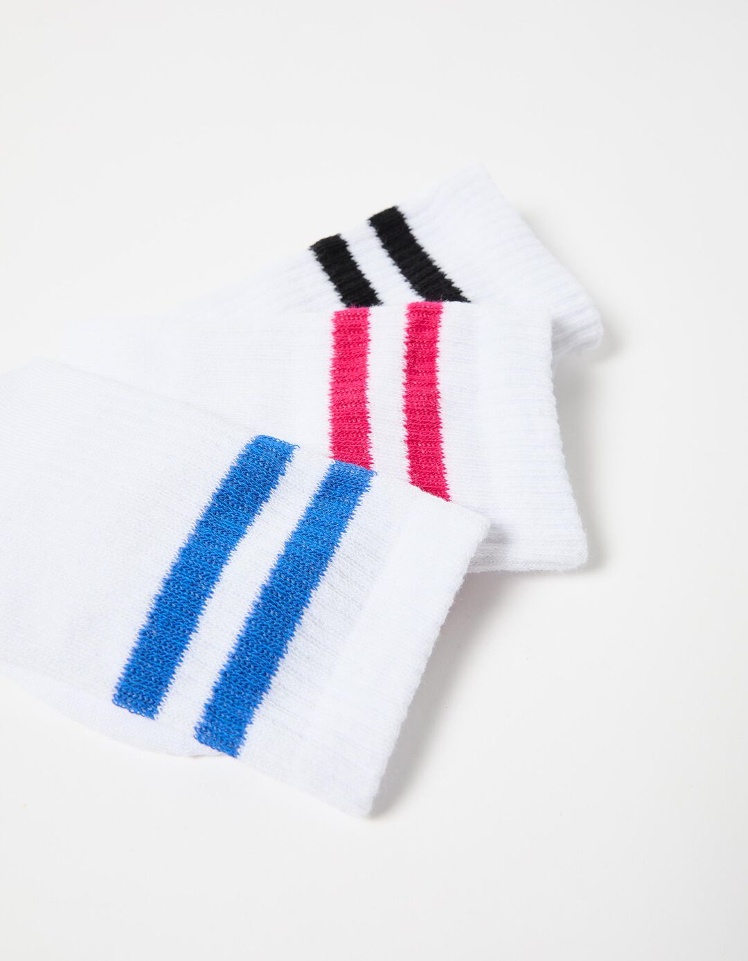 Pack 3 Pares de Meias Desporto, Mulher, Branco