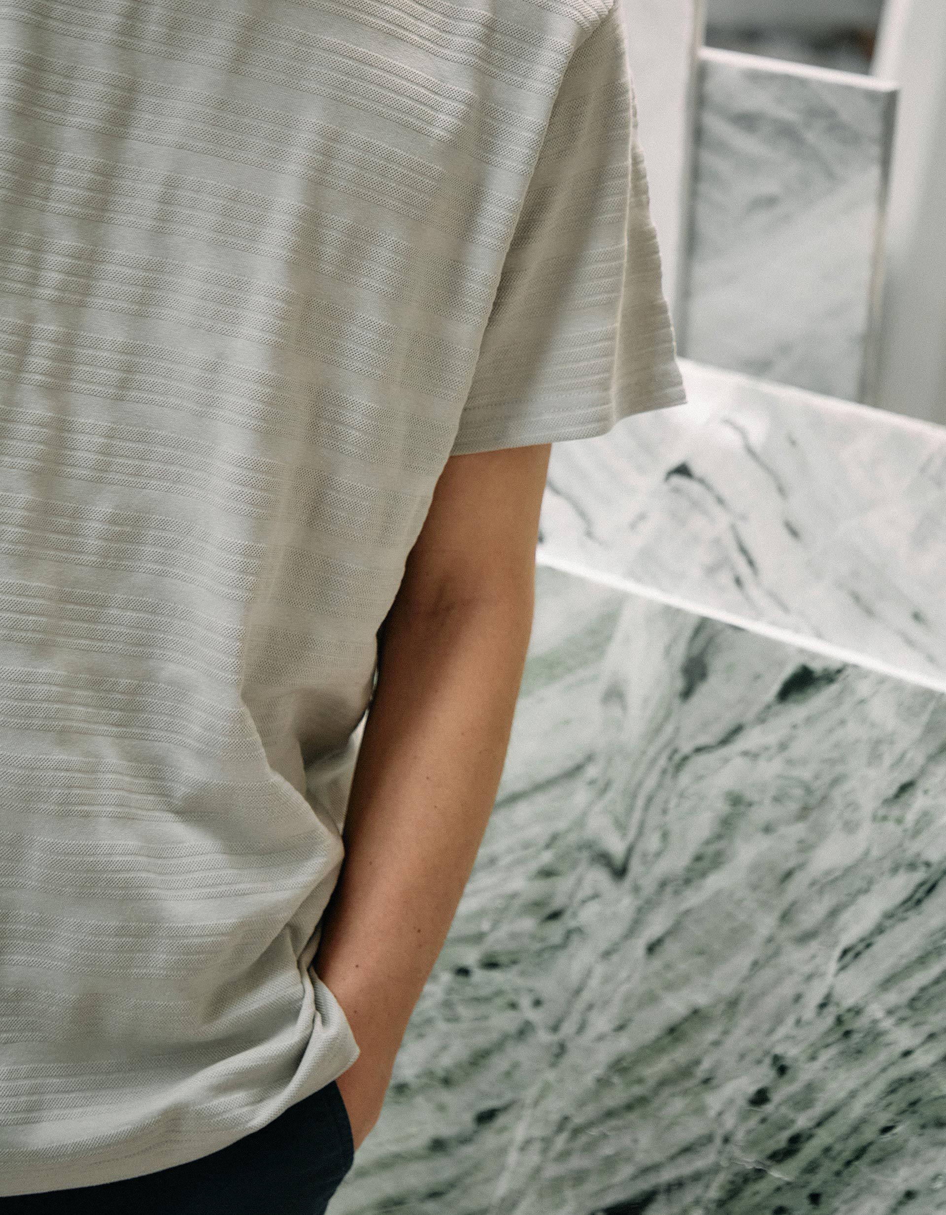 Comprar Online T-shirt Jersey, Homem, Verde Claro