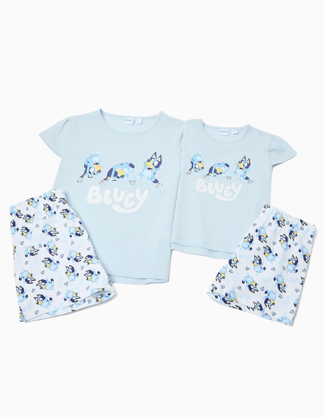 Pijama 'Bluey', Menina, Azul