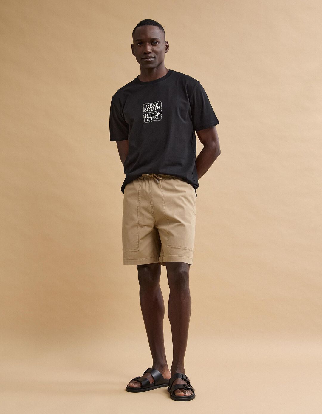 Cal&ccedil;&otilde;es Canvas, Homem, Bege