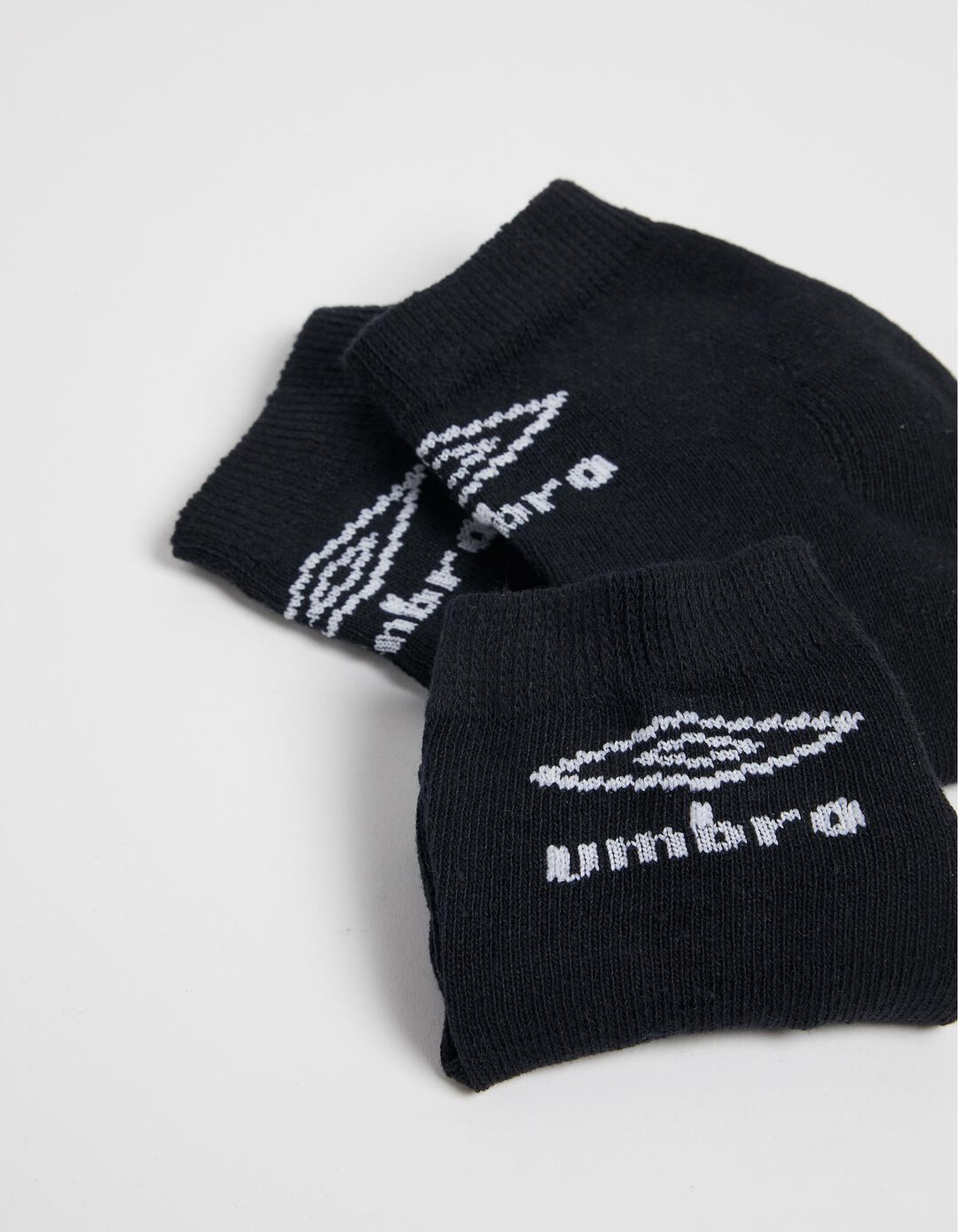 Pack 3 Pairs of Ankle Socks 'Umbro', Men, Black