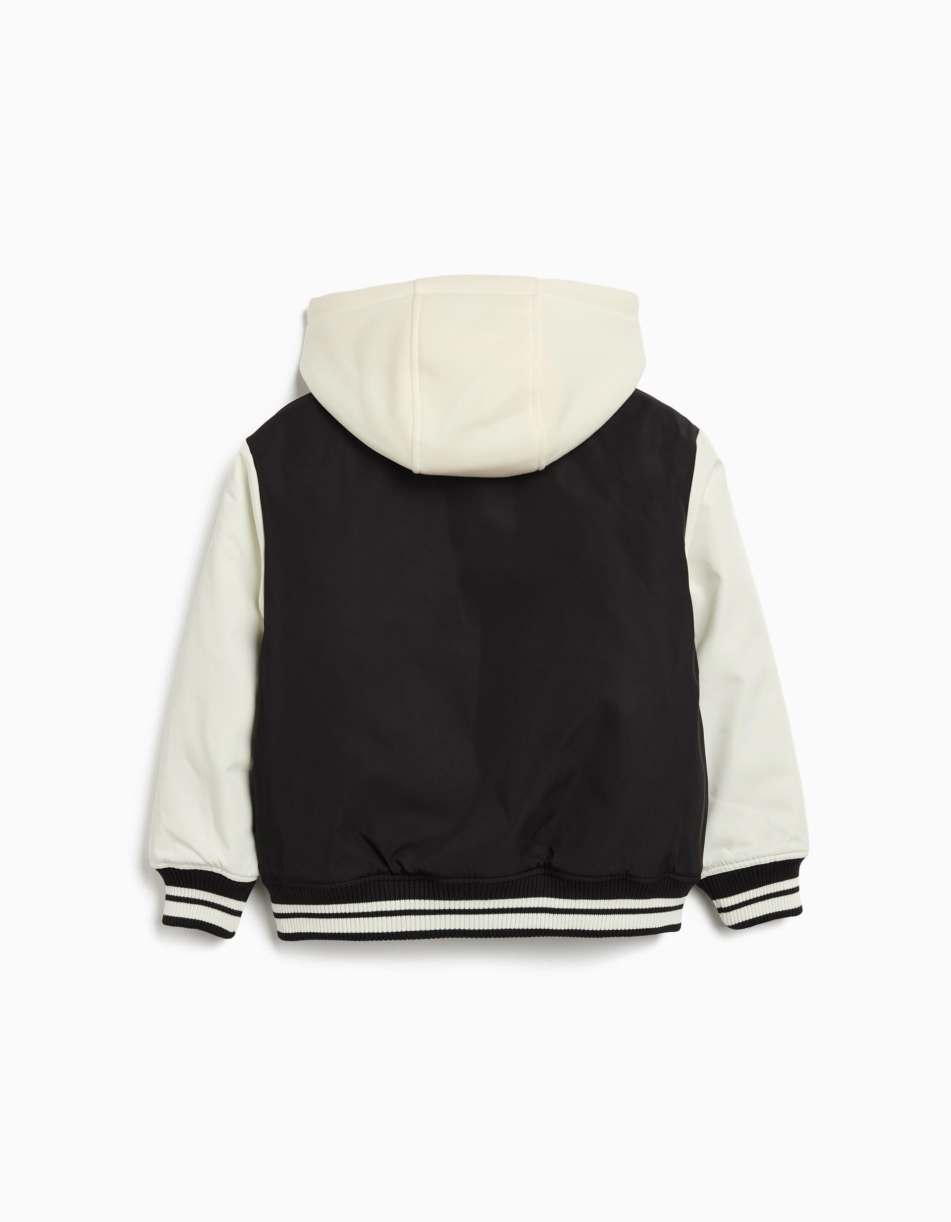 Comprar Online Casaco Bomber com Capuz, Menino, Preto