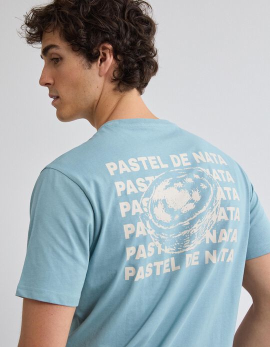 Comprar Online T-shirt Jersey, Homem, Azul