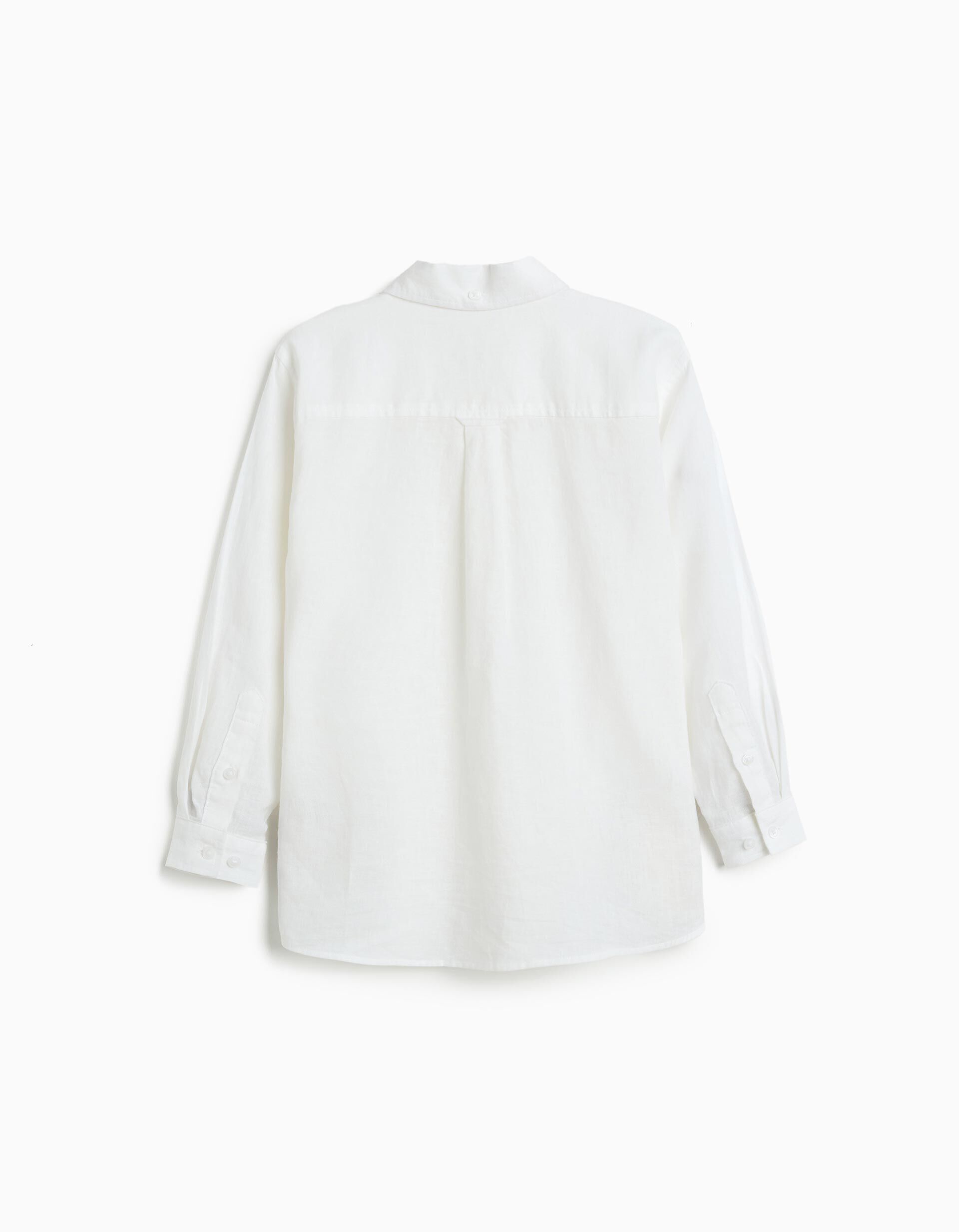 Comprar Online Camisa 'Relaxed Fit', Menino, Branco