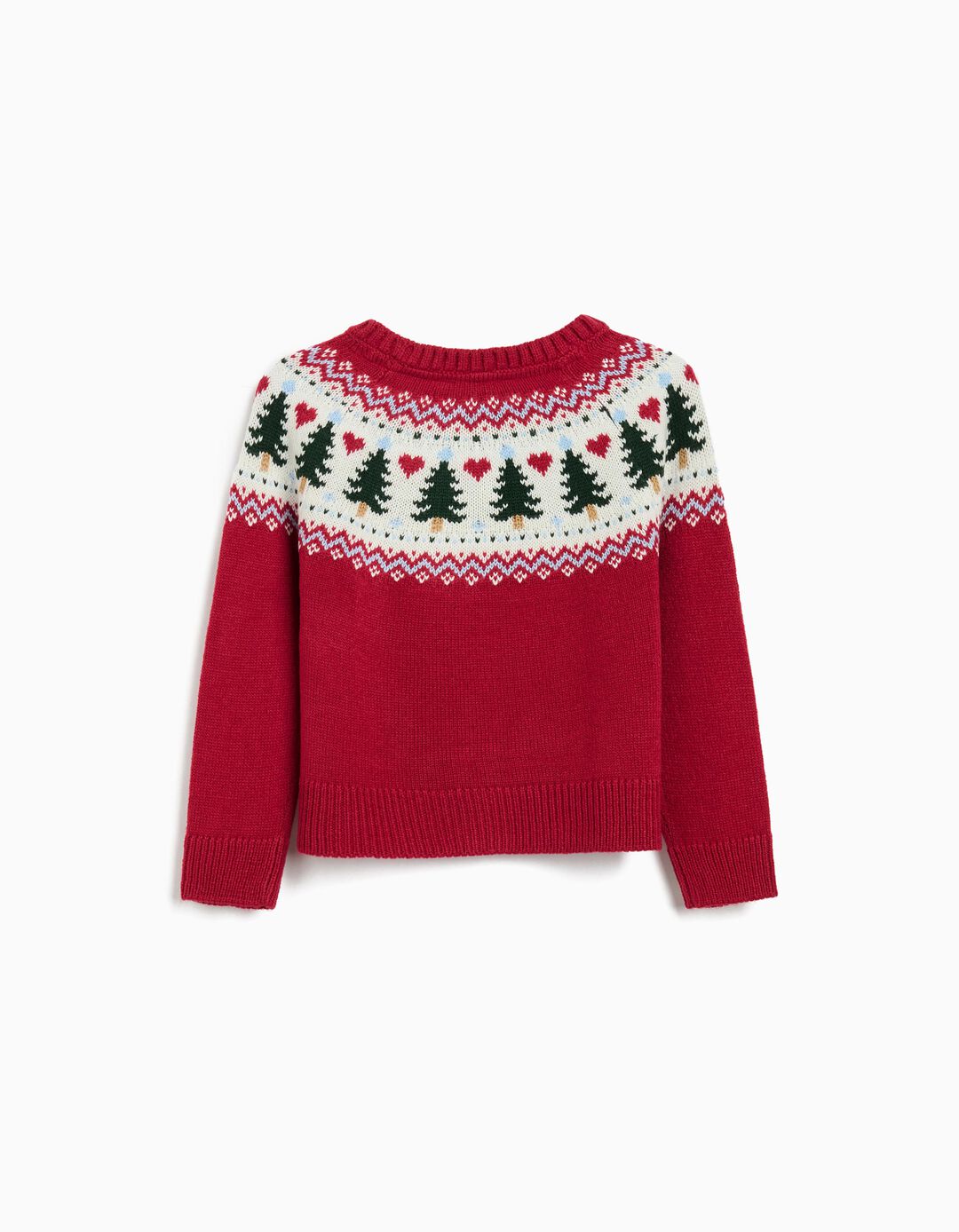 Camisola de Malha, Menina, Vermelho