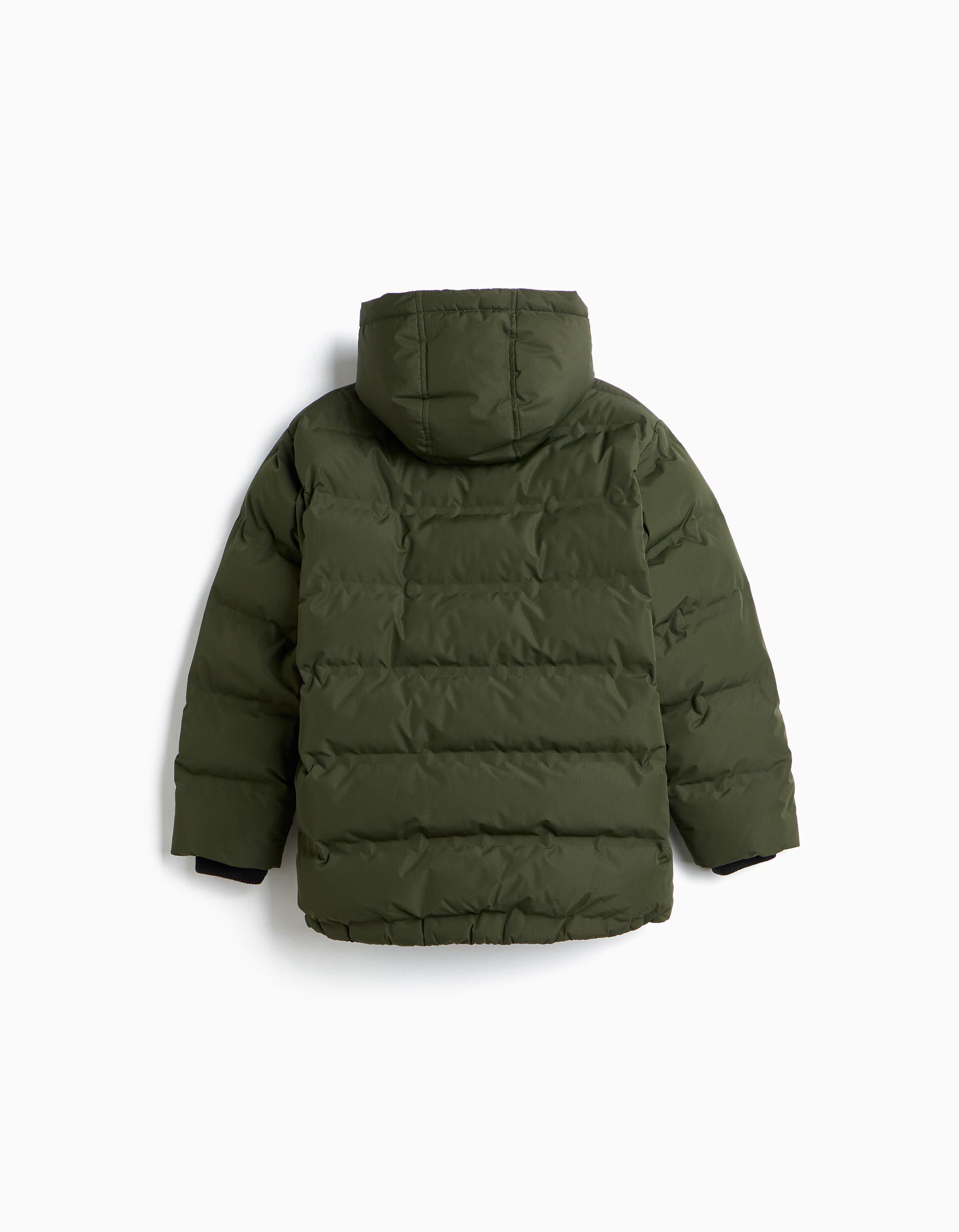 Comprar Online Casaco Acolchoado Com Capuz, Menino, Verde Escuro