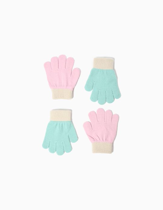 Comprar Online Pack 2 Luvas, Menina, Multicor