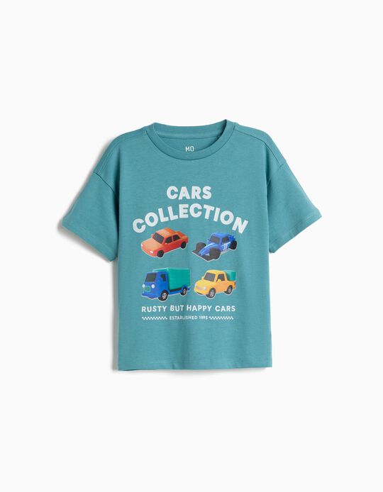 Comprar Online T-shirt Estampada, Menino, Azul