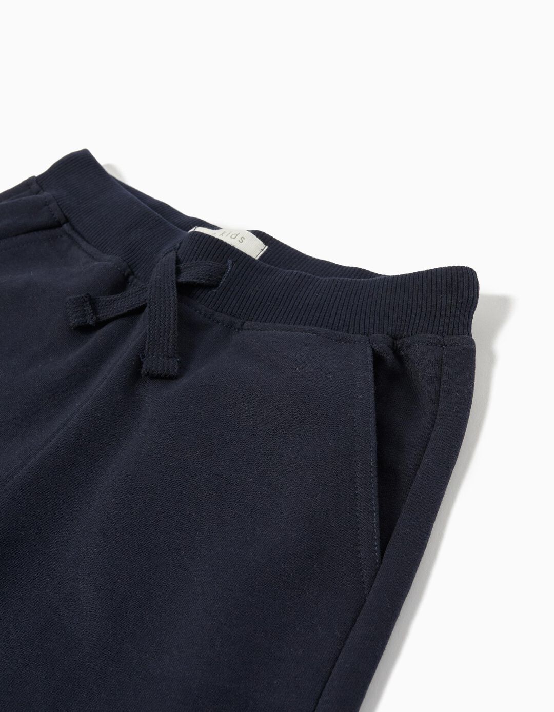 Cal&ccedil;&otilde;es Fleece, Menino, Azul Escuro