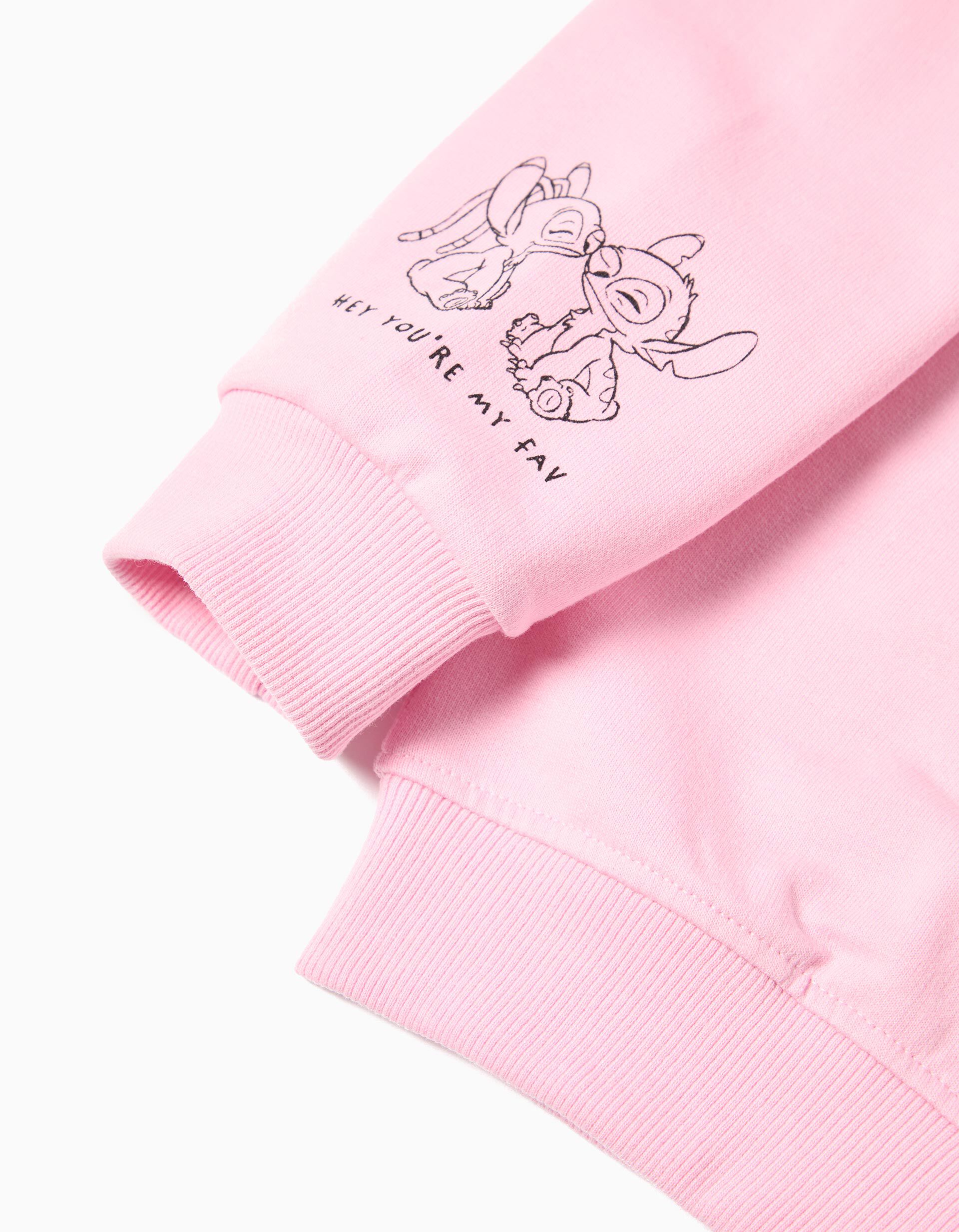 Comprar Online Sweatshirt de Felpa 'Stitch', Menina, Roxo Claro