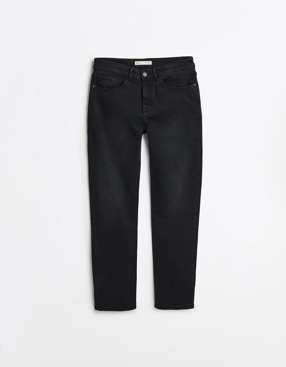 Cal&ccedil;as 'Tapered Fit', Homem, Preto