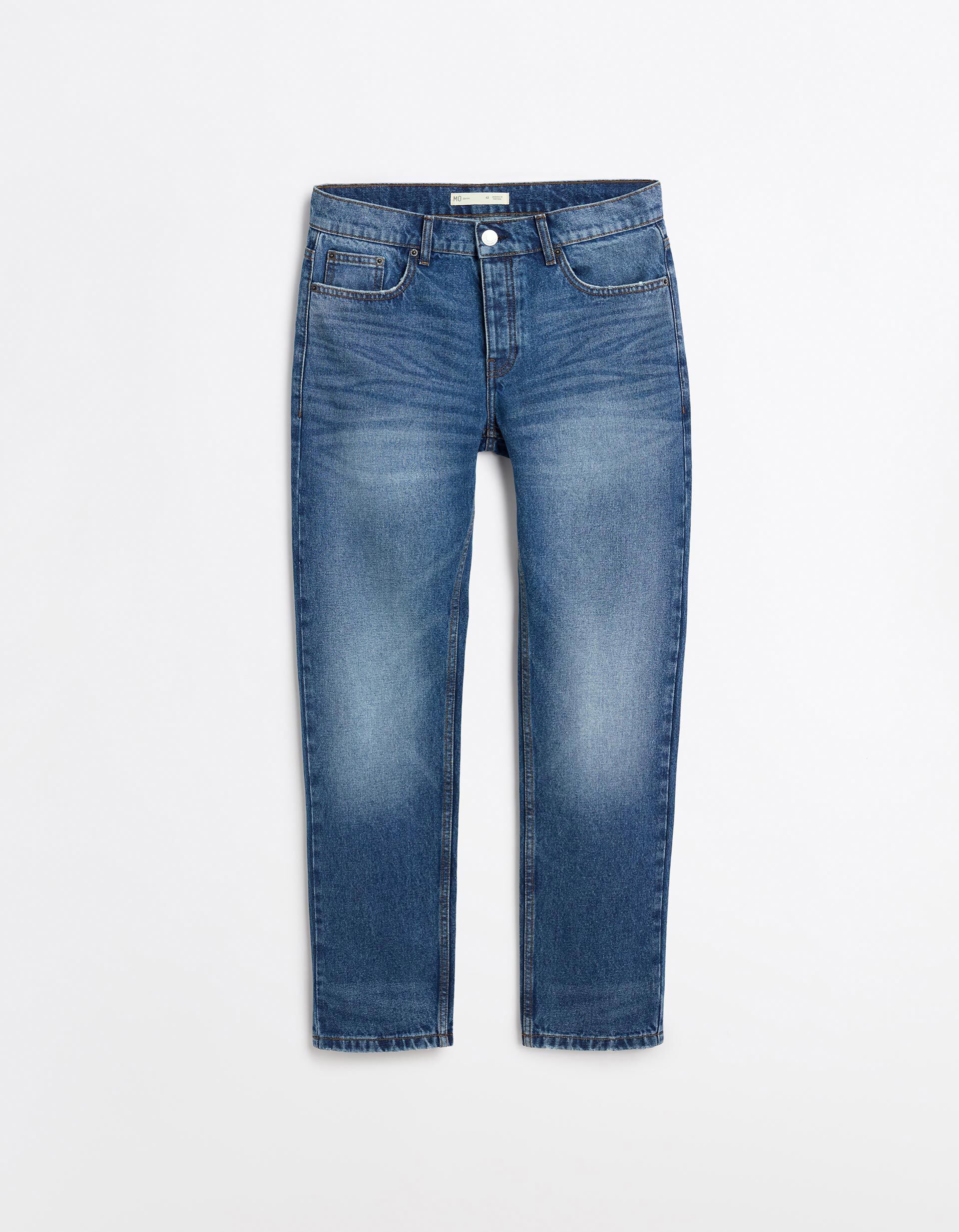 Comprar Online Cal&ccedil;as de Ganga 'Straight Fit', Homem, Azul Escuro