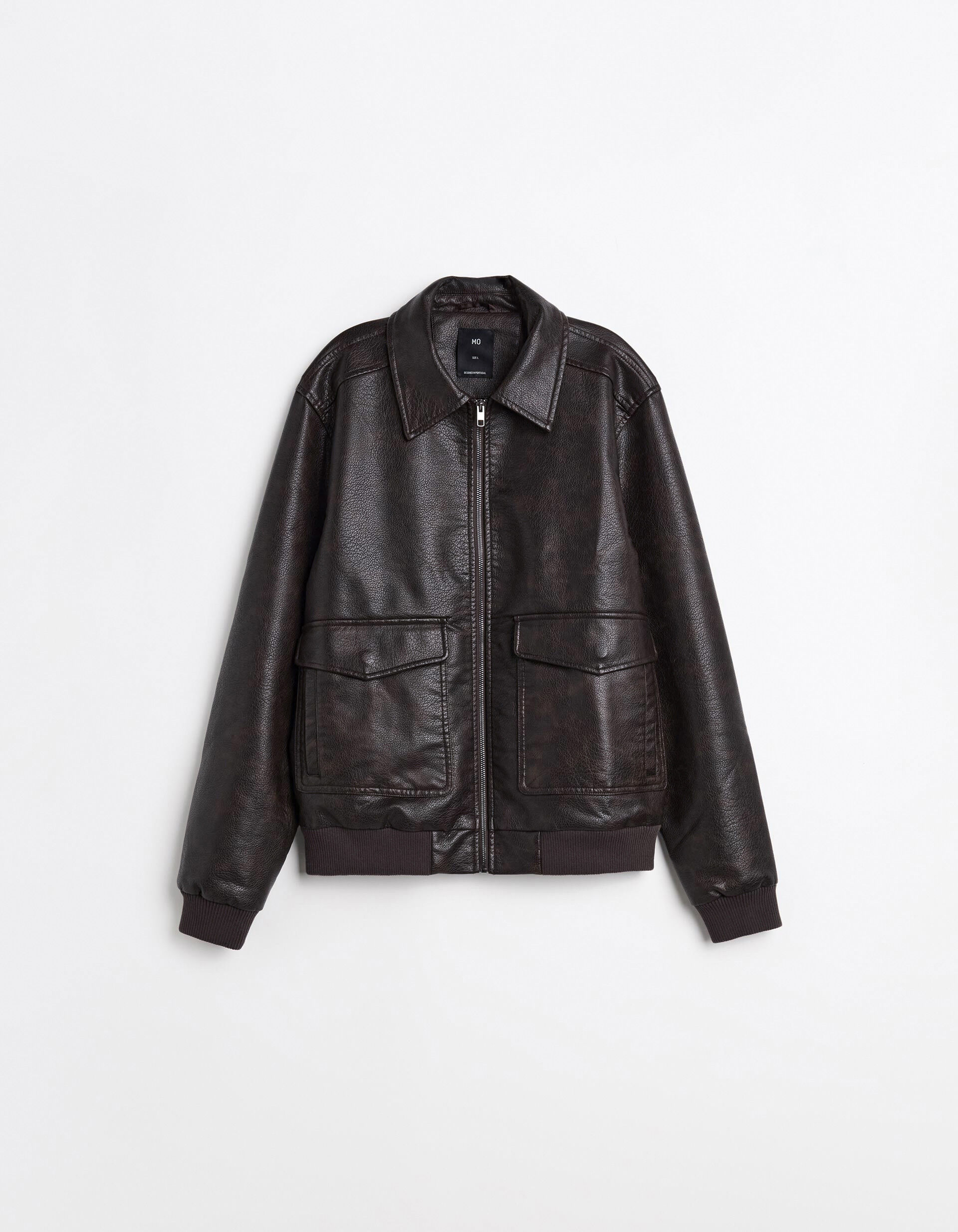 Comprar Online Casaco Bomber, Homem, Castanho Escuro
