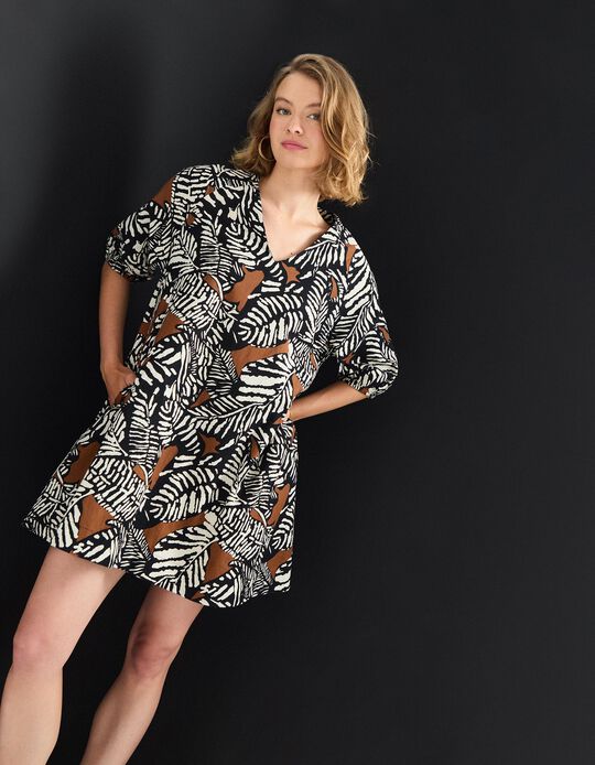 Comprar Online Vestido Print, Mulher, Preto