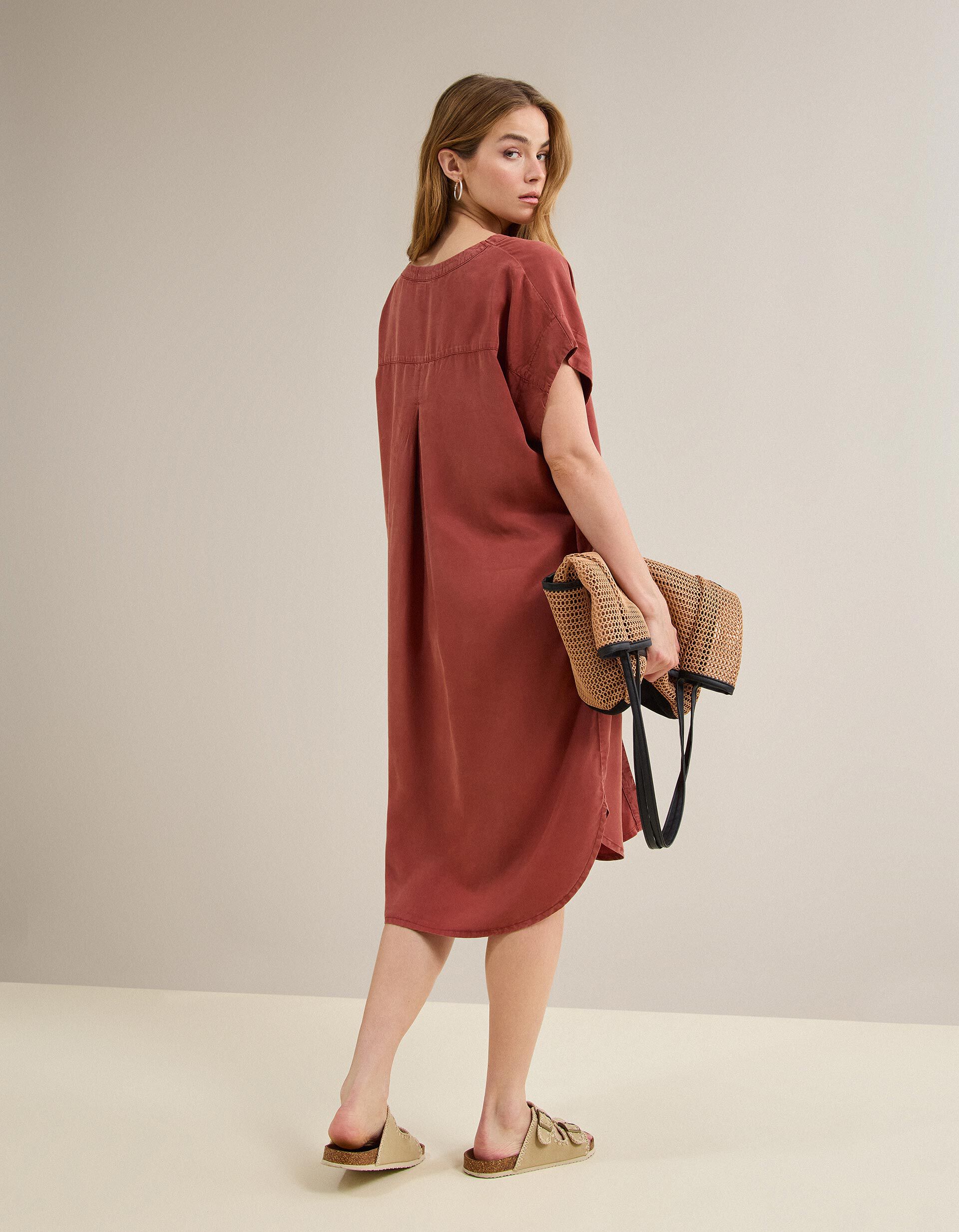 Comprar Online Vestido Liocel, Mulher, Laranja Escuro