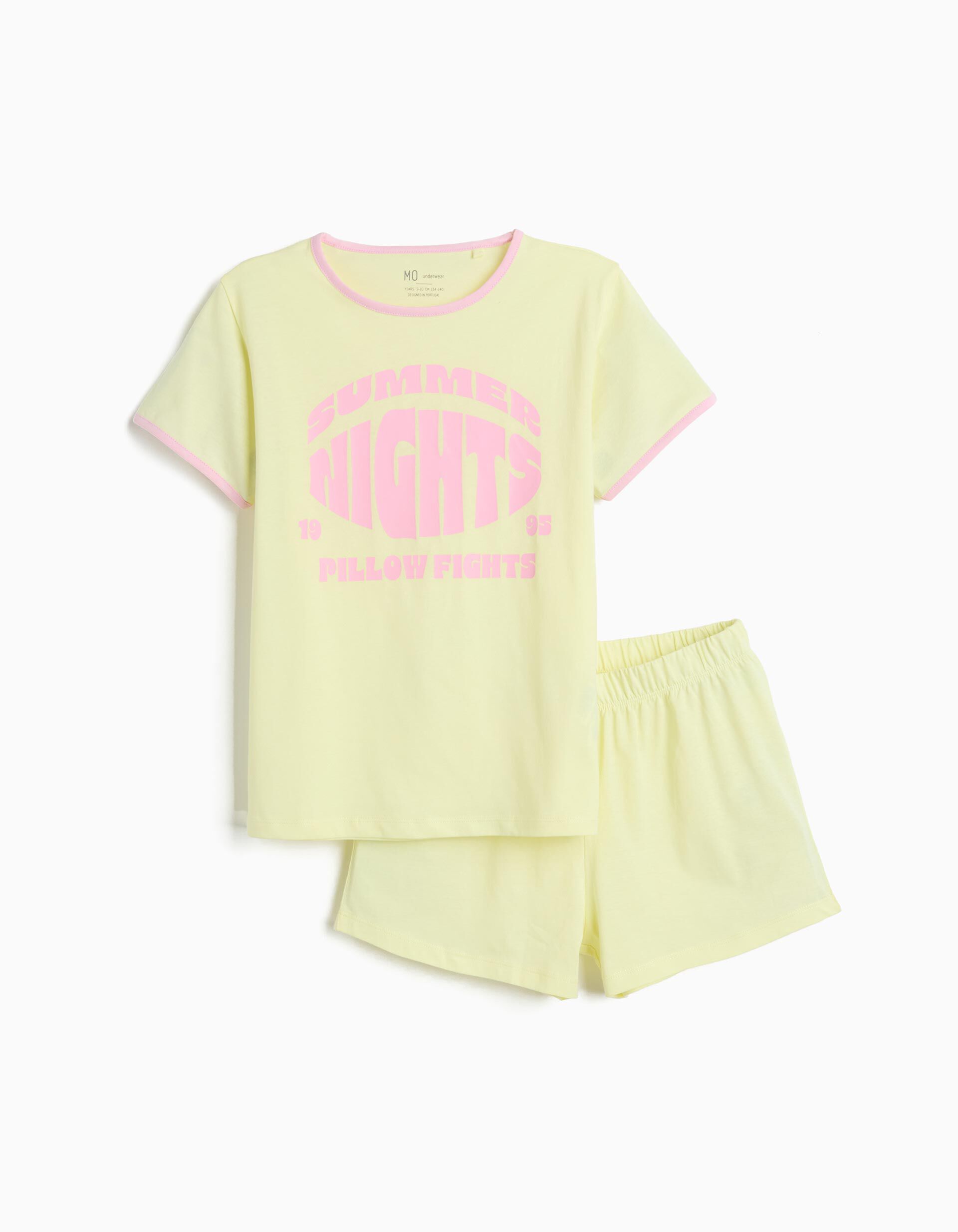 Comprar Online Pijama, Menina, Amarelo Claro