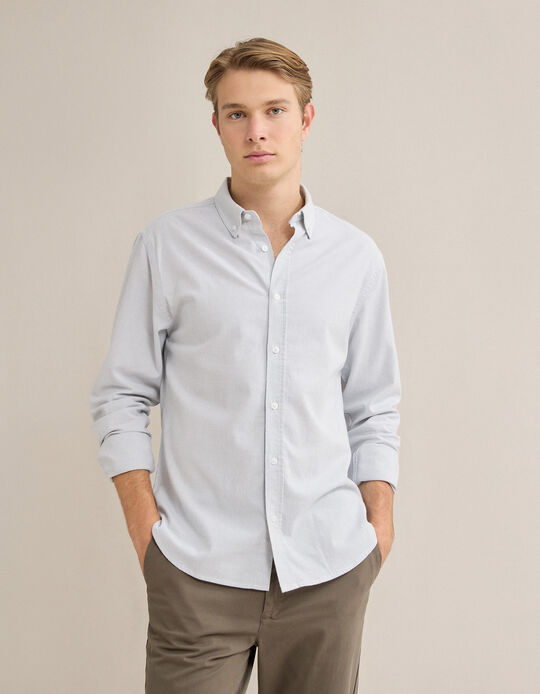 Comprar Online Camisa 'Slim Fit', Homem, Verde