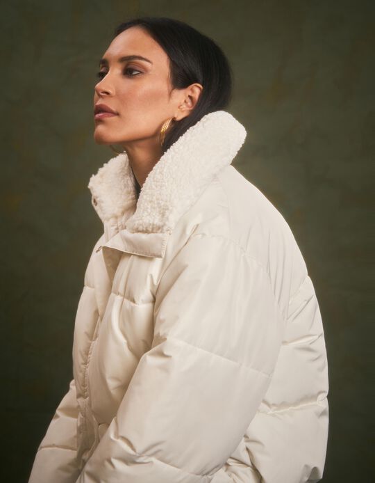 Comprar Online Casaco Acolchoado, Mulher, Branco