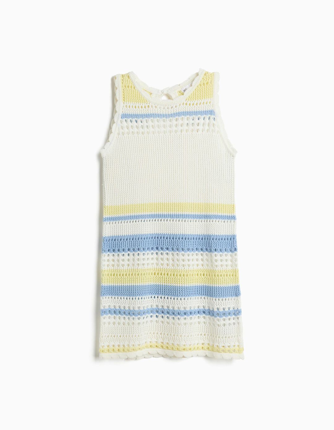 Vestido Crochet, Menina, Amarelo