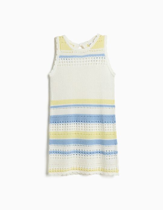 Comprar Online Vestido Crochet, Menina, Amarelo
