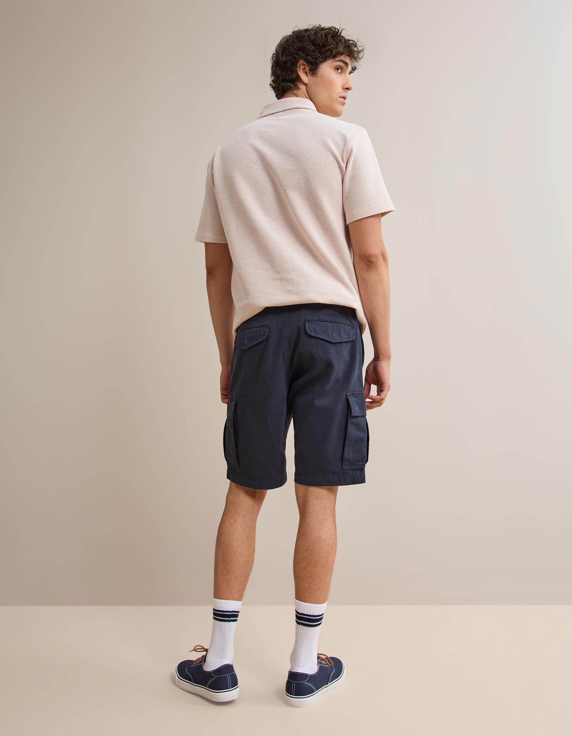 Comprar Online Cal&ccedil;&otilde;es Cargo, Homem, Azul Escuro 