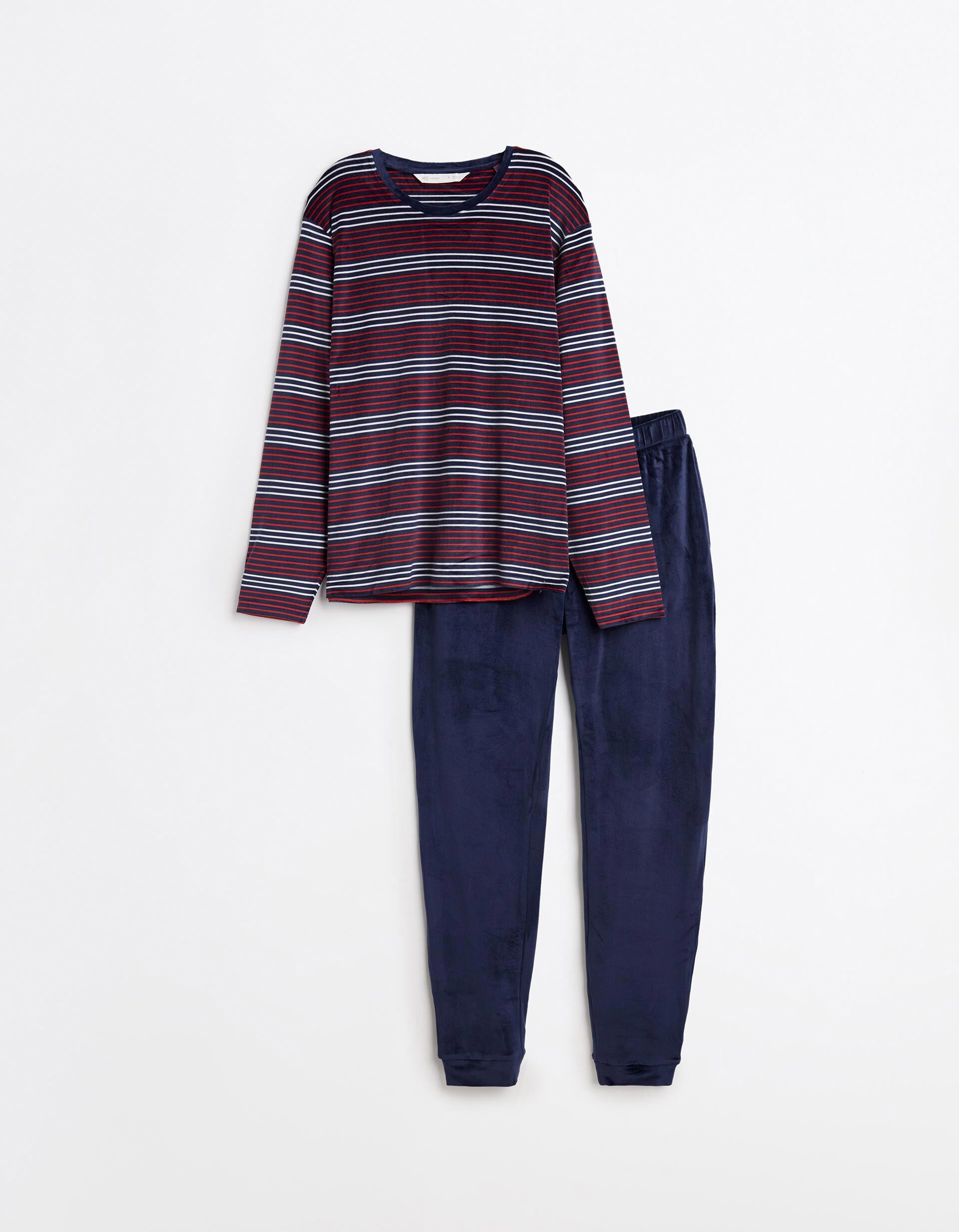 Comprar Online Pijama Aveludado, Homem, Azul Escuro