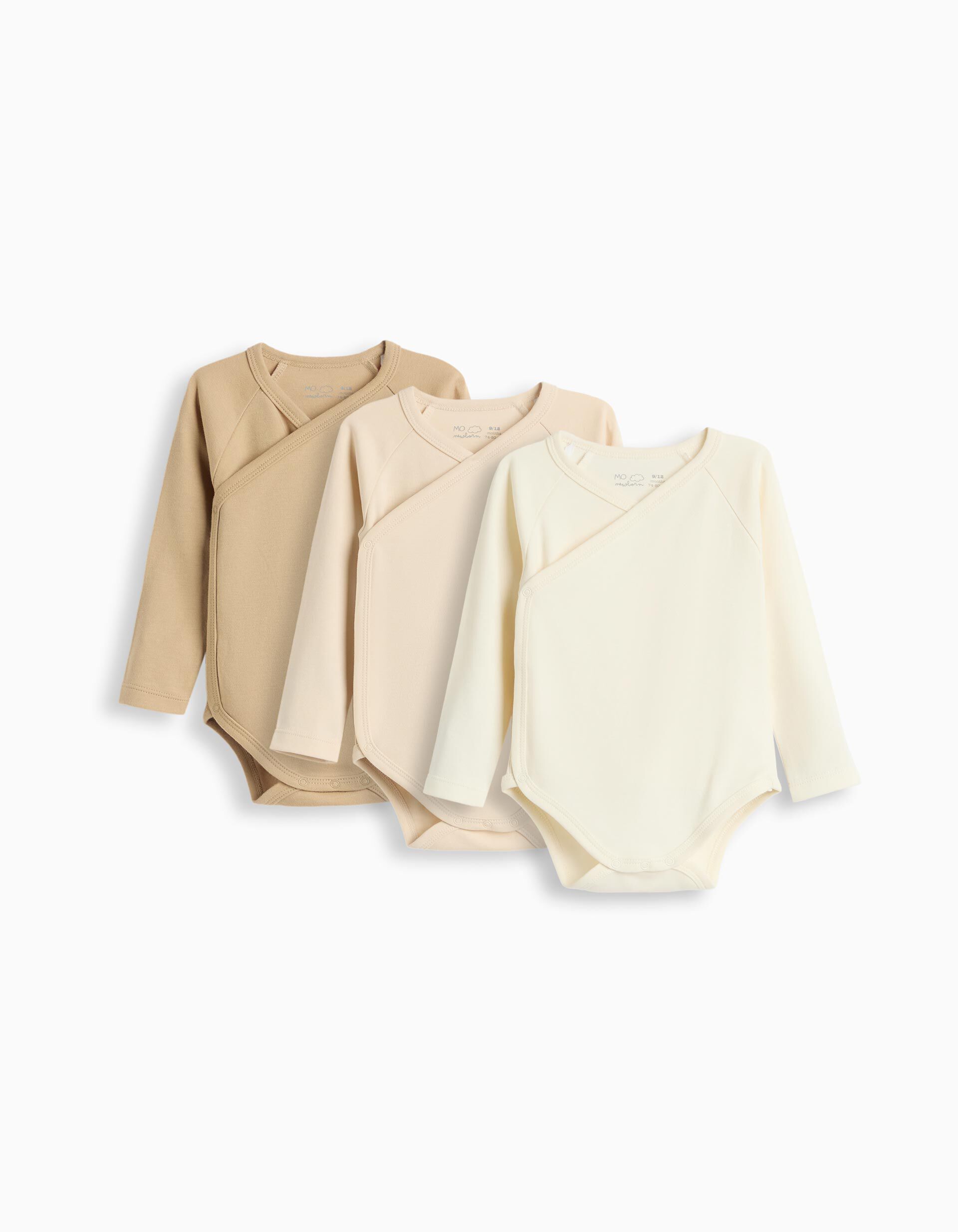 Comprar Online Pack 3 Bodies Quimono, Menino, Multicolor