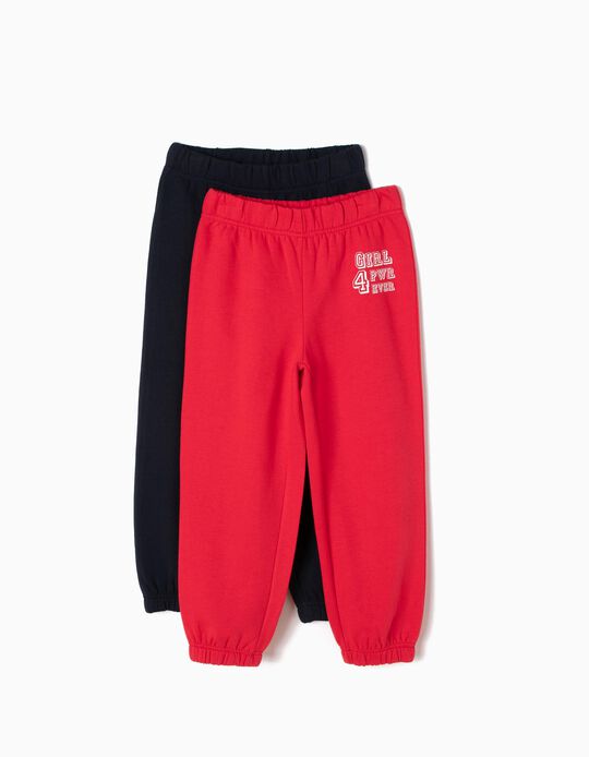 Pack of 2 Joggers, Girl Power Forever