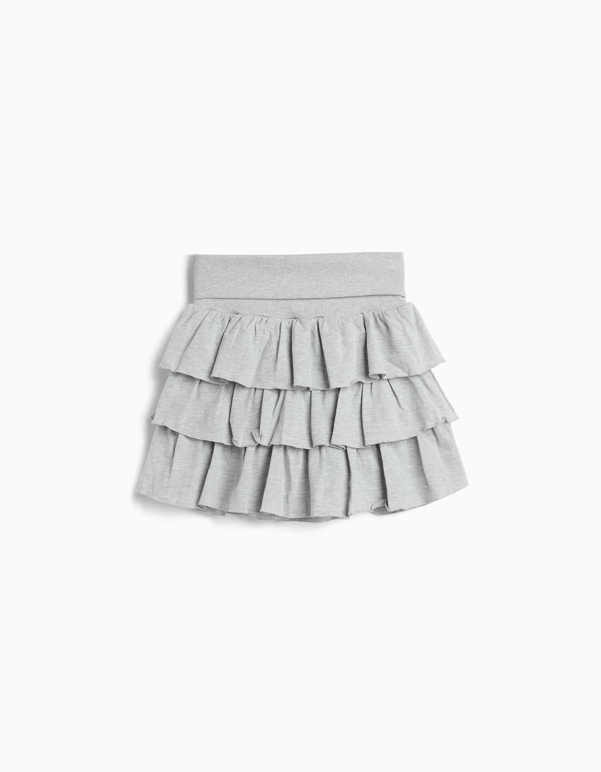 Comprar Online Saia-Cal&ccedil;&atilde;o, Menina, Cinzento Claro