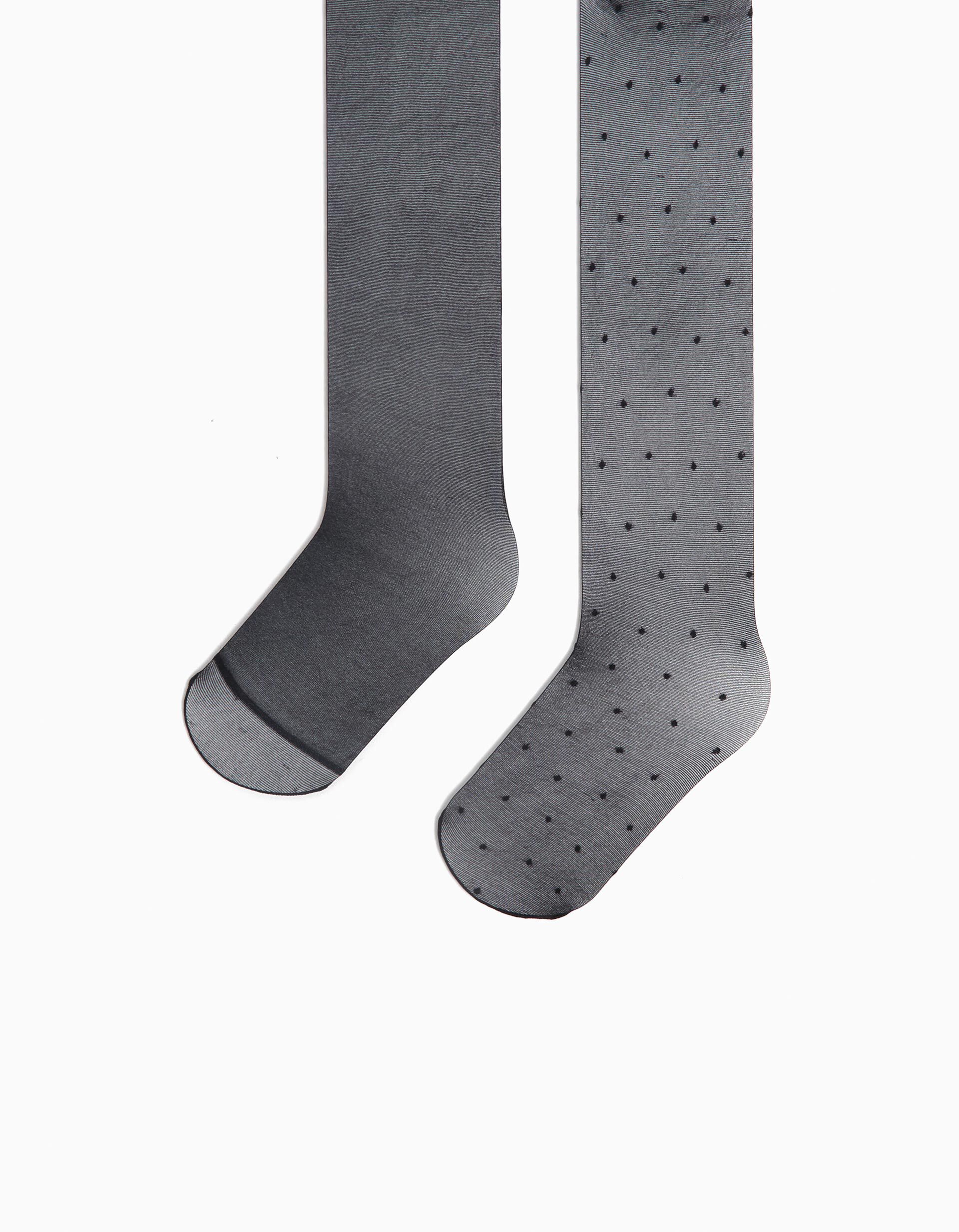 Comprar Online Pack 2 Pares de Collants Festa, Menina, Preto