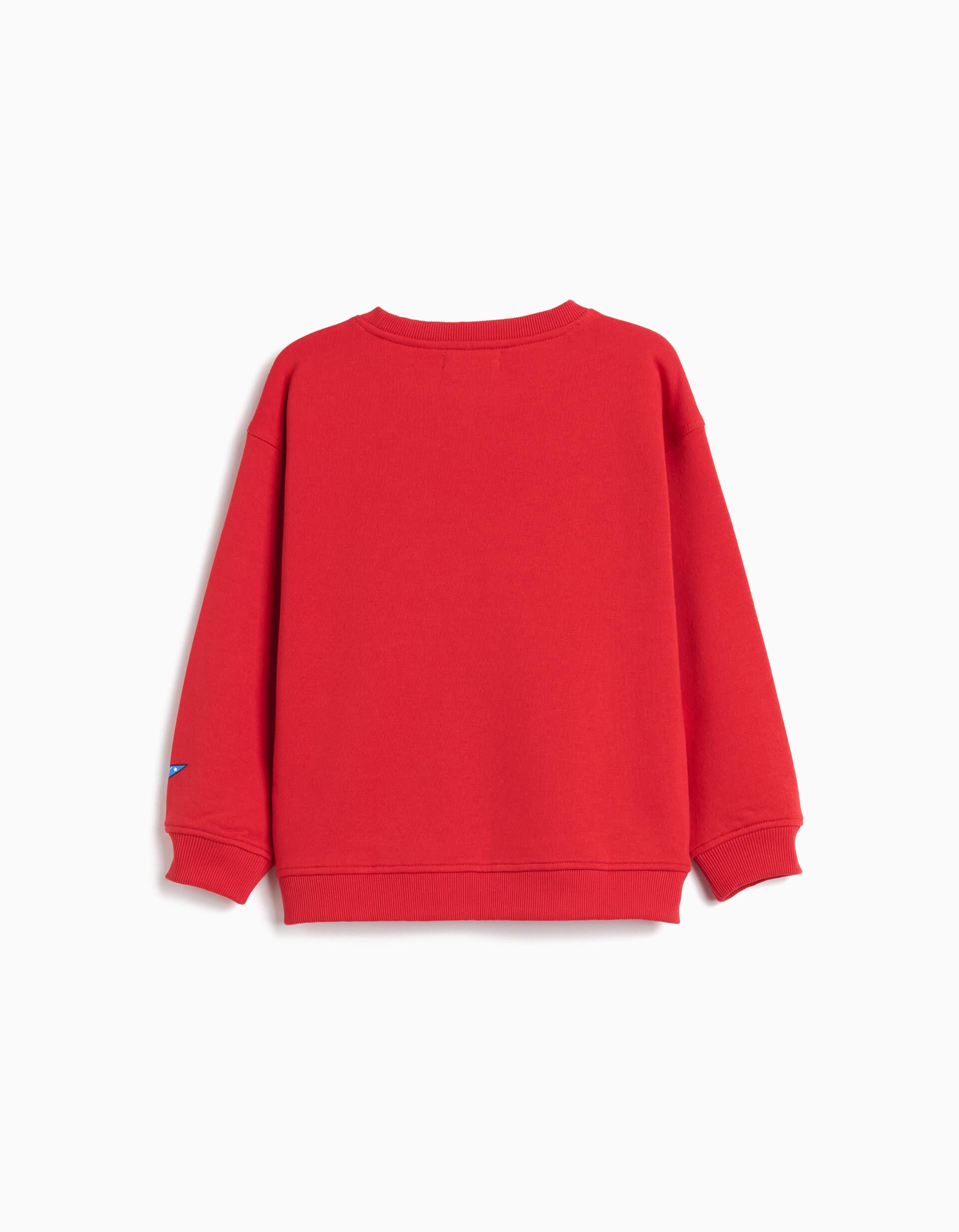 Comprar Online Sweatshirt de Felpa, Menino, Vermelho 