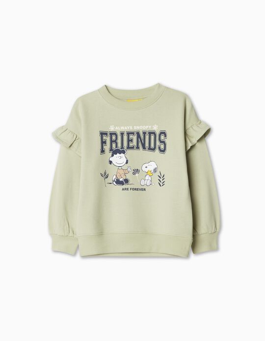 Comprar Online 'Snoopy' Sweatshirt, Girl, Light Green